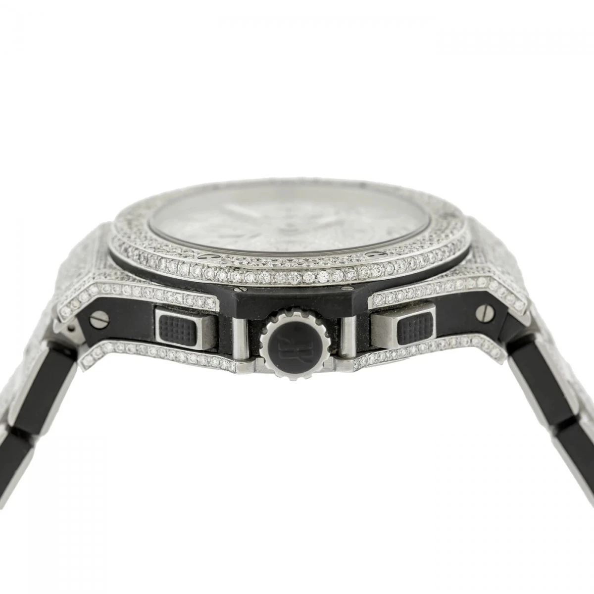 Iced Out 44mm 301.sx Hublot Big Bang Full Diamond Watch For Men Sale 16ct 3 Iced Out 44mm 301.sx Hublot Big Bang Full Diamond Watch For Men Sale 16ct - Image 3