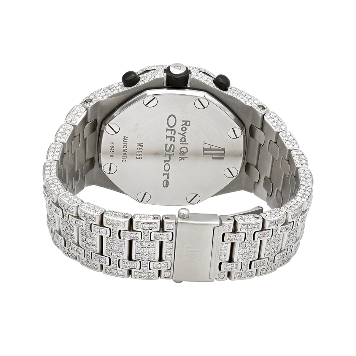 Iced-Out Audemars Piguet Royal Oak Offshore Chronograph Men's Diamond Watch 42mm 2 Iced-Out Audemars Piguet Royal Oak Offshore Chronograph Men's Diamond Watch 42mm - Image 2