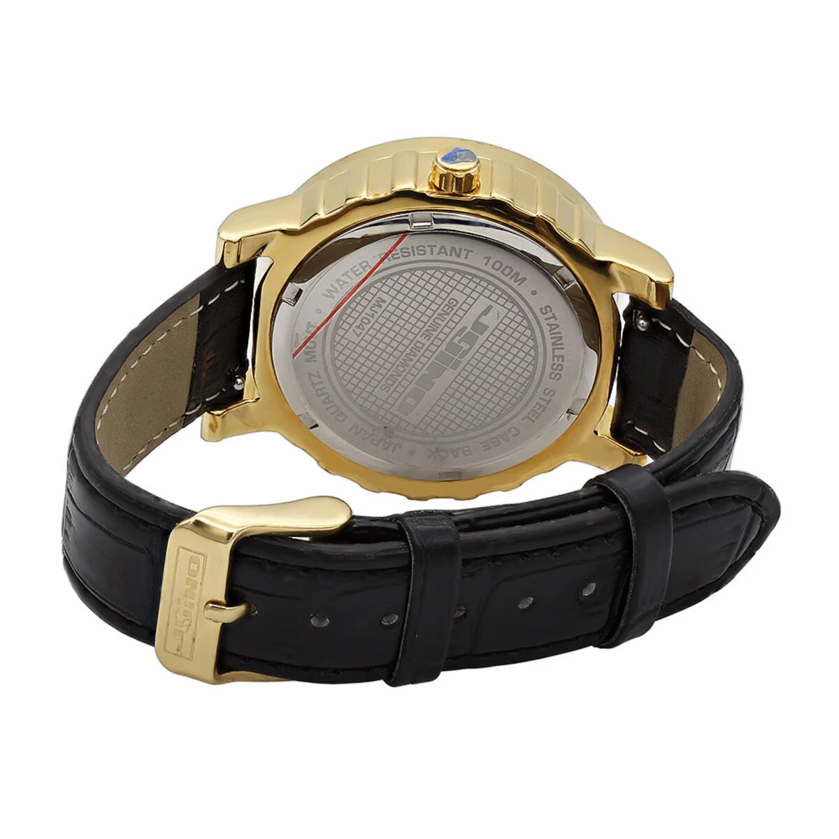 Iced Out JoJino Diamond Watch For Women With Floating Stones 0.12ct 2 Iced Out JoJino Diamond Watch For Women With Floating Stones 0.12ct - Image 2