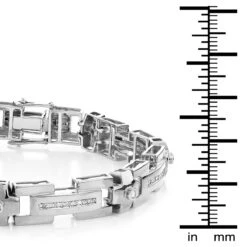 14K Yellow Gold Men's Diamond Bracelet 1.95ct 13 14K Yellow Gold Men's Diamond Bracelet 1.95ct -Urban Jewels Shop white gold diamond bracelets collection piece 195ct p 7000 box