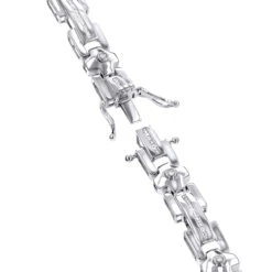 14K Yellow Gold Men's Diamond Bracelet 1.95ct 14 14K Yellow Gold Men's Diamond Bracelet 1.95ct -Urban Jewels Shop white gold diamond bracelets collection piece 195ct p 7000 claspwh