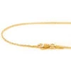 Women's Solid 14K Yellow Gold Chain 16-18in 1mm