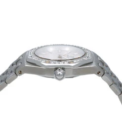Women's Diamond Audemars Piguet Watch Royal Oak 33mm Silver Tone Dial Diamond Bezel -Urban Jewels Shop womens diamond watch audemars piguet royal oak 33 mm silver tone dial w00622 0E8A4331 2048x2048
