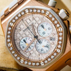 Women's Diamond Watch Audemars Piguet Royal Oak Chronograph 37mm Silver Tone Dial -Urban Jewels Shop womens diamond watch audemars piguet royal oak chronograph 37 mm silver tone dial w01352 0E8A0053 e10d3d5f b997 4944 9f33 af8e28c39cbb 2048x2048