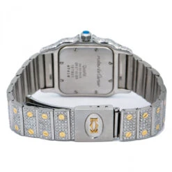 Women's Diamond Watch Cartier Santos De Cartier 18K Gold Champagne Dial -Urban Jewels Shop womens diamond watch cartier santos de cartier yellow gold champagne dial w01242 0E8A6823 48fbfe93 5adf 4a8a 96c1 1460f34cde75 2048x2048