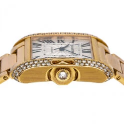 Women's Diamond Watch Cartier Tank Anglaise 18K Gold 30mm Silver Tone Dial 7 Women's Diamond Watch Cartier Tank Anglaise 18K Gold 30mm Silver Tone Dial -Urban Jewels Shop womens diamond watch cartier tank anglaise rose gold 30 mm silver tone dial w00865 0E8A3144 2048x2048