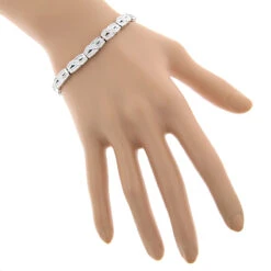 Women's Infinity Baguette Diamond Bracelet 2.84ct 8 Women's Infinity Baguette Diamond Bracelet 2.84ct -Urban Jewels Shop womens infinity baguette diamond bracelet 284ct p 5682 bodwh