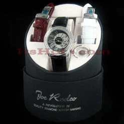 Women's Joe Rodeo Beverly Diamond Watch 1.35ct Black -Urban Jewels Shop womens joe rodeo beverly diamond watch 135ct black p 8960box