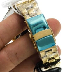 Women's JoJo Diamond Watch 1.25ct Yellow Gold Black MOP -Urban Jewels Shop womens jojo diamond watch 125ct yellow gold black mop p 8955 back2