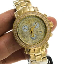 Women's JoJo Diamond Watch 1.25ct Yellow Gold Black MOP -Urban Jewels Shop womens jojo diamond watch 125ct yellow gold black mop p 8955 bod3