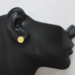 Yellow Diamond Earrings 0.4ct Gold Plated Sterling Silver Studs -Urban Jewels Shop yellow diamond earrings 075ct gold plated sterling silver studs p 46670bod