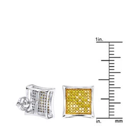 Yellow Diamond Stud Earrings 0.55ct 14K Yellow Gold 10 Yellow Diamond Stud Earrings 0.55ct 14K Yellow Gold -Urban Jewels Shop yellow diamond stud earrings 068ct 14k gold p 49511 rulerwh