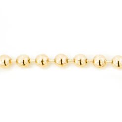 14K Yellow Gold Ball Chain 5mm, 22-40in -Urban Jewels Shop yellow gold ball chain 14k 5mm 22 40in 4