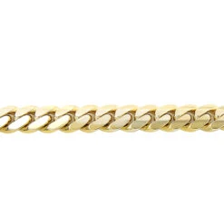 Urban Jewels Shop -Urban Jewels Shop yellow gold miami cuban link curb chain bracelet 56mm 14k 75 9in 2