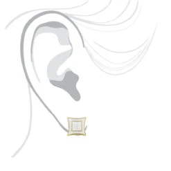 Yellow Gold Plated Silver Diamond Earrings 0.25ct -Urban Jewels Shop yellow gold plated silver diamond earrings 025ct p 48360 bodye