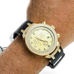 Yellow Gold Tone Joe Rodeo Men's Diamond Watch 2.20ct Master 15 Yellow Gold Tone Joe Rodeo Men's Diamond Watch 2.20ct Master -Urban Jewels Shop yellow gold tone watches joe rodeo mens diamond watch 220ct master bod2