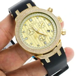 Yellow Gold Tone Joe Rodeo Men's Diamond Watch 2.20ct Master 16 Yellow Gold Tone Joe Rodeo Men's Diamond Watch 2.20ct Master -Urban Jewels Shop yellow gold tone watches joe rodeo mens diamond watch 220ct master bod3